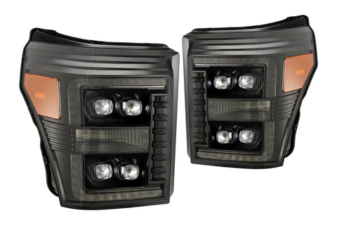 '11-'16 Ford Super Duty AlphaRex Nova LED Headlights