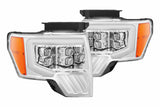 '09-'14 Ford F-150 Alpharex Nova LED Headlights