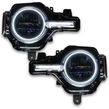 2021-2022 FORD BRONCO COLORSHIFT® HEADLIGHT HALO KIT W/DRL BAR - BASE HEADLIGHTS W/ BC1 CONTROLLER