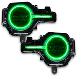 2021-2022 FORD BRONCO COLORSHIFT® HEADLIGHT HALO KIT W/DRL BAR - BASE HEADLIGHTS W/ BC1 CONTROLLER