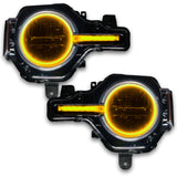 2021-2022 FORD BRONCO COLORSHIFT® HEADLIGHT HALO KIT W/DRL BAR - BASE HEADLIGHTS W/ BC1 CONTROLLER