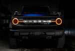 2021-2022 FORD BRONCO COLORSHIFT® HEADLIGHT HALO KIT W/DRL BAR - BASE HEADLIGHTS W/ BC1 CONTROLLER