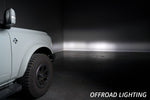 2021-2022 Ford Bronco Stage Series Fog Pocket Kit (w/ Steel Bumper)