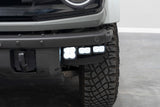 2021-2022 Ford Bronco Stage Series Fog Pocket Kit (w/ Steel Bumper)