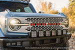 2021-2022 Ford Bronco SS5 Grille CrossLink Lightbar Kit (w/ Steel Bumper)