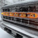 "BRONCO" ILLUMINATED LED LETTER BADGES