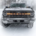 "BRONCO" ILLUMINATED LED LETTER BADGES