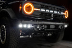 2021-2022 FORD BRONCO COLORSHIFT® HEADLIGHT HALO KIT W/DRL BAR - BASE HEADLIGHTS W/ BC1 CONTROLLER
