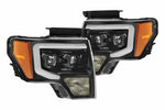 '09-'14 Ford F-150 Alpharex Pro HALOGEN Headlights