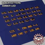 "BRONCO" ILLUMINATED LED LETTER BADGES