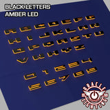"BRONCO" ILLUMINATED LED LETTER BADGES