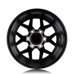 17" VR-601BL COAL BLACK-SET OF 4