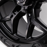 17" VR-601BL COAL BLACK-SET OF 4