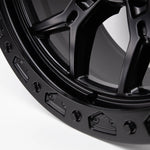 17" VR-601BL COAL BLACK-SET OF 4