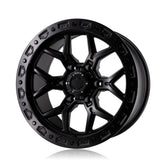 17" VR-601BL COAL BLACK-SET OF 4