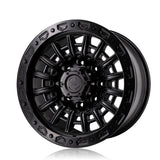 17 VR-801BL COAL BLACK-SET OF 4