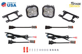 2021-2022 Ford Bronco SS3 LED Fog Light Kit (w/ Standard Bumper)
