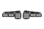 2021-2022 Ford Bronco Stage Series Fog Pocket Kit (w/ Steel Bumper)