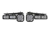 2021-2022 Ford Bronco Stage Series Fog Pocket Kit (w/ Steel Bumper)