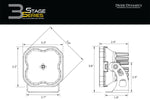 2021-2022 Ford Bronco Stage Series SS3 Backlit Ditch Light Kit